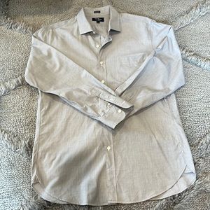 J. Crew Factory Gray Dress Shirt